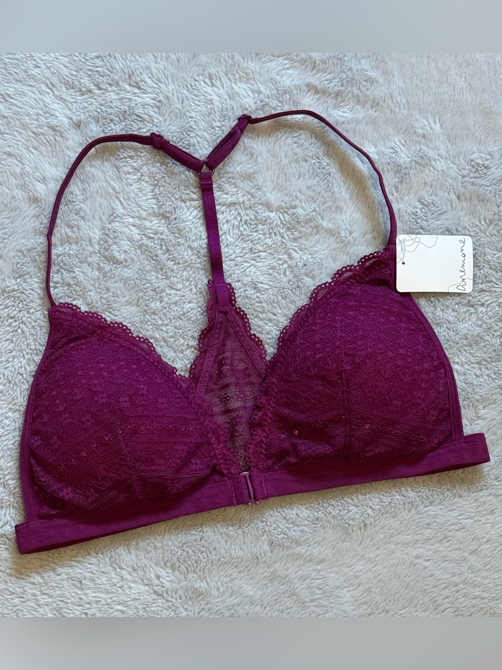 NWT Lace Racerback Bralette